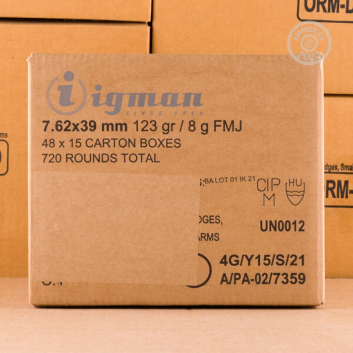 Igman 7.62x39mm Fmj - 3877002037108