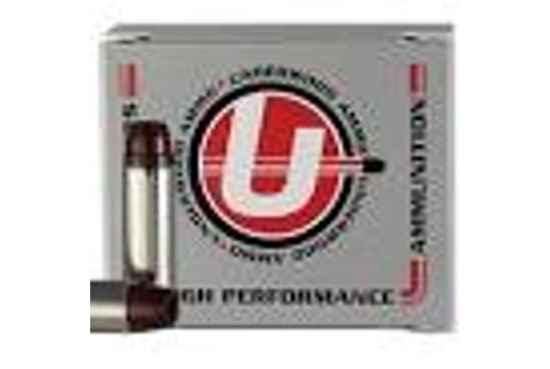 Underwood Ammo .38 Special +P 158 Grain Coated Soft Cast Semi-Wadcutter Hollow Point Gas Check Nickel Plated Brass Cased Pistol Ammo, 20 Rounds, 733