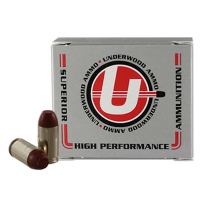 Underwood Ammo 9x18mm Makarov 115 Grain Coated Hard Cast Nickel Plated Brass Cased Pistol Ammo, 20 Rounds, 721