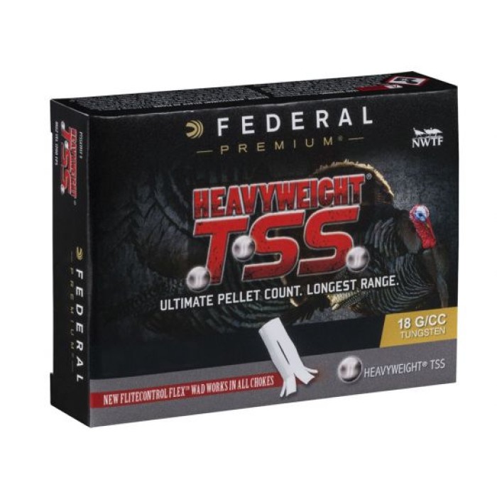 Federal Heavyweight TSS 12 ga 3.5" 2.5 oz. #7,9 Shot, 5 Shotshells - PTSSX195F 79