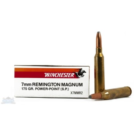 Winchester 7mm Rem Magnum 175gr Power-Point Super-X Ammunition 20rds - X7MMR2