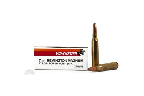 Winchester 7mm Rem Magnum 175gr Power-Point Super-X Ammunition 20rds - X7MMR2