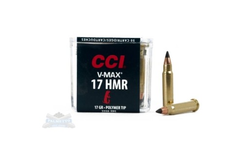 CCI .17 HMR 17gr V-Max Ammunition 50rds - 0049