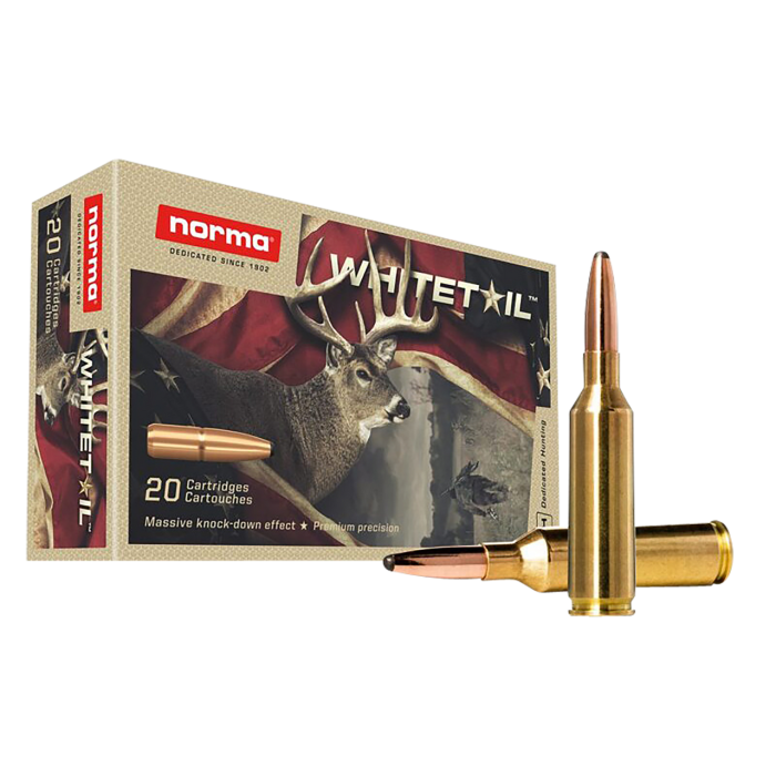 Norma Ammunition Dedicated Hunting Whitetail 6.5 PRC 140 gr Pointed Soft Point 20/10