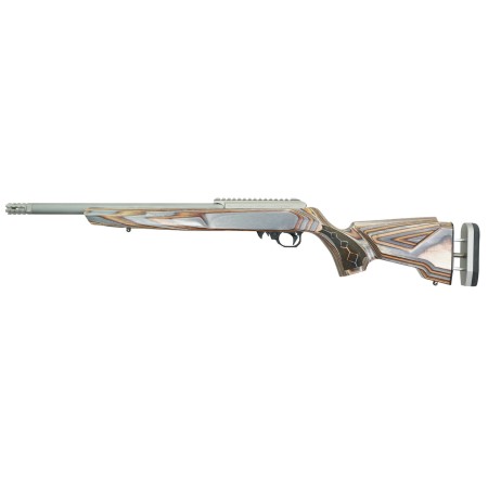 Black Rain Ordnance Deluxe .22LR Semi-Auto Rifle in Shady Camo - Stylish Rimfire Firearm - BRO22DSC