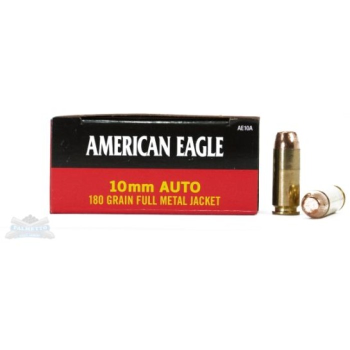 American Eagle 10mm Auto 180gr FMJAmmunition 50rds - AE10A