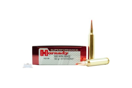 Hornady 300 Win Mag 180gr InterBond Superformance Ammunition 20rds- - -82198