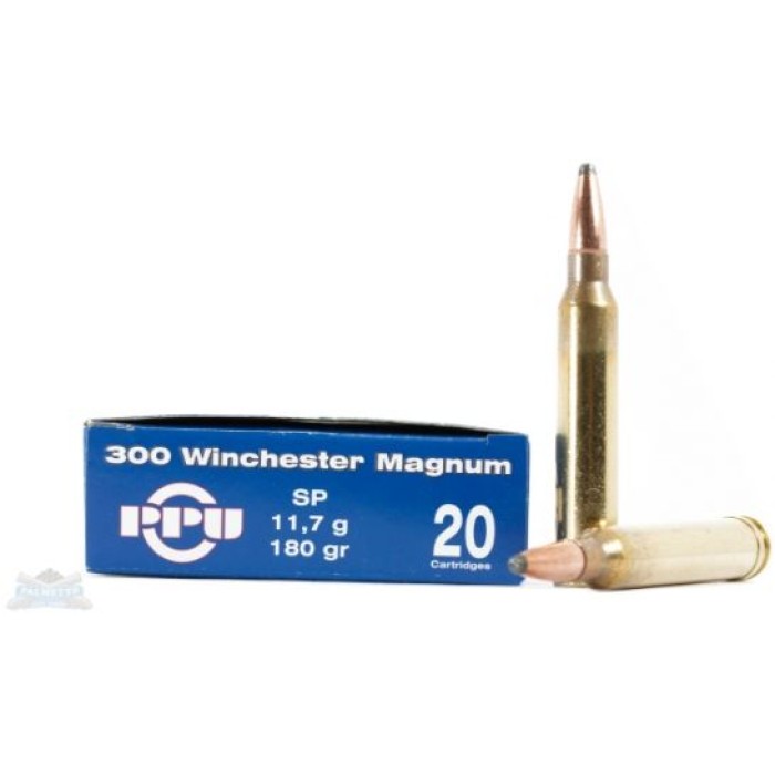 300 Winchester Magnum - 180 Grain SP - Prvi Partizan - 200 Rounds