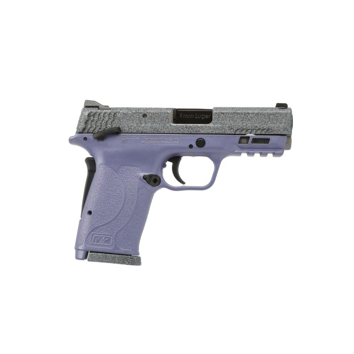 Smith and Wesson M&P9 M2.0 Shield EZ Orchid / Glitter 9mm 3.675