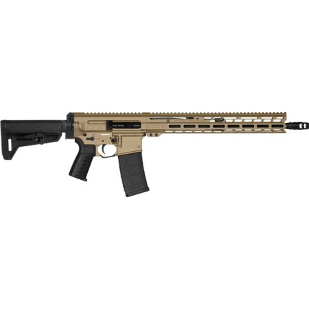 CMMG RIFLE DISSENT MK4 5.56MM 16" 30RD SL-K ADJ STOCK TAN