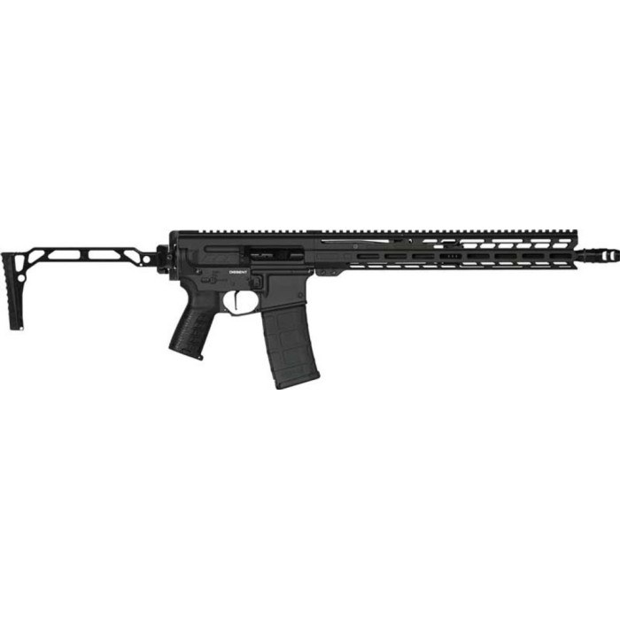 CMMG RIFLE DISSENT MK4 9MM 16" RDB/9ARC FOLDING STOCK BLACK