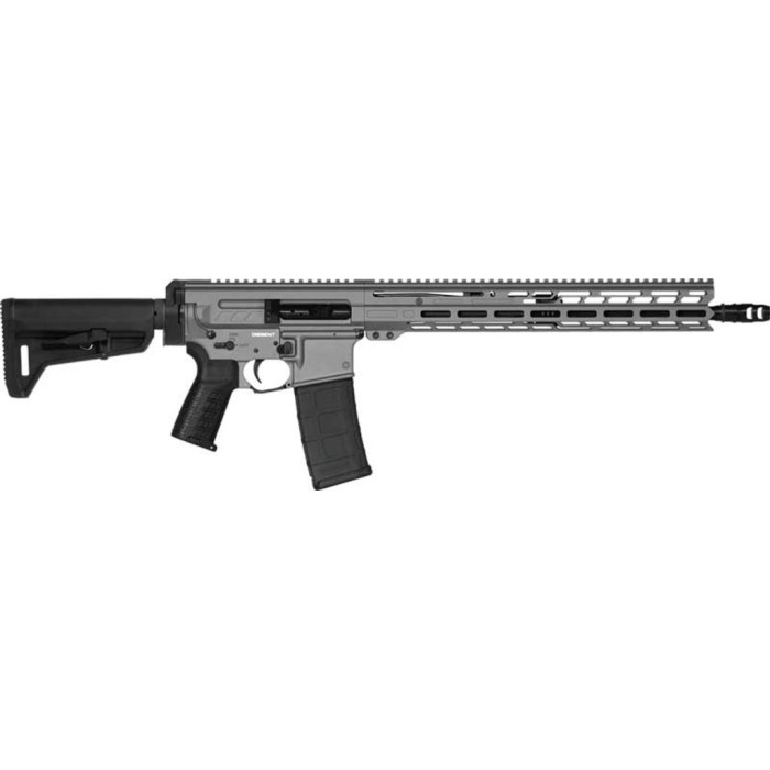 CMMG RIFLE DISSENT MK4 300AAC 16" 30RD SL-K ADJ STK TUNGSTEN