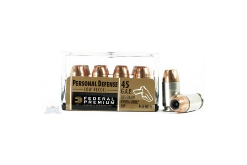 Federal 45 GAP 185gr Hydra-Shok Ammunition 20rd- - -PD45G1