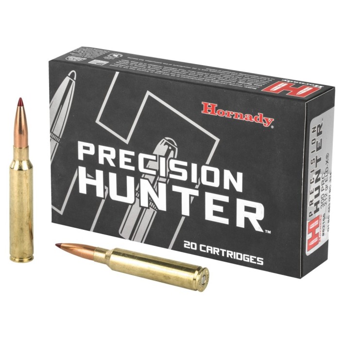 Hornady Precision Hunter Brass 300 PRC 212gr ELD-X Rifle Ammo - 20 Rounds