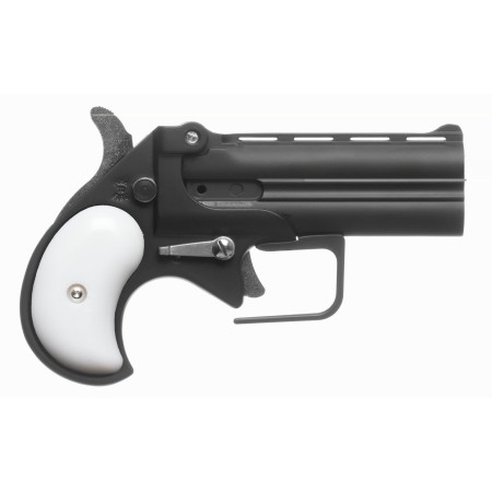 Old West Firearms Big Bore Handgun With Guardian Package 9Mm Luger 2Rd Capacity 3.5" Barrel Black With Pearl Grips BBG9BP