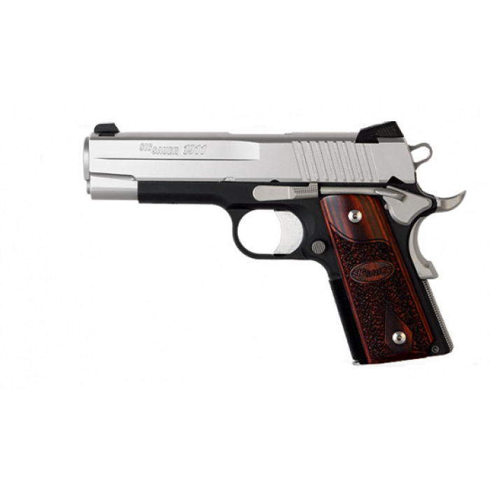 Sig Sauer 1911 .45 ACP C3 Two Tone Wood Grip 1911CO-45-T-C3