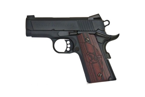 Colt 1911 Defender 45 ACP 7+1 Semi Auto Hammer Fired Pistol, Blue - O7800XE