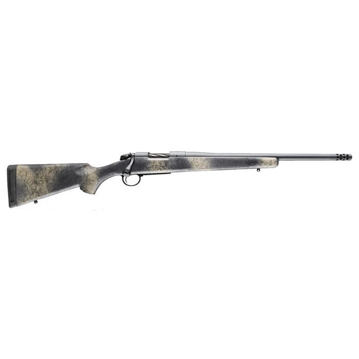 Bergara B-14 Ridge Carbon Wilderness Sniper Gray Cerakote Bolt Action Rifle - 7mm PRC - 24in