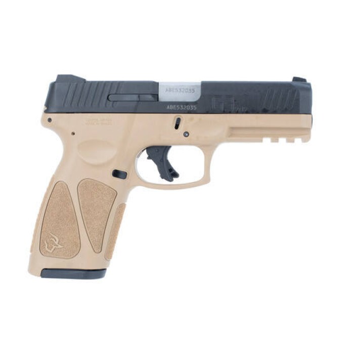 Taurus G3 9mm Luger 4in FDE/Black Pistol - 17+1 Rounds