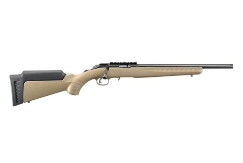 Ruger American Rimfire Rifle Barrett Brown Synthetic .22 LR 16" Barrel 10-Rounds