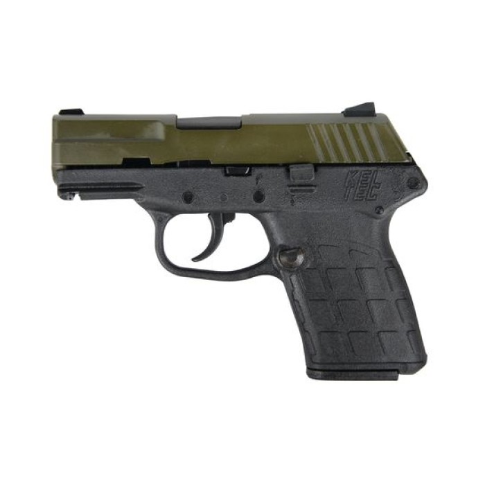 Kel-Tec Pistol PF9 Green/Black Cerakote 9mm Pistol PF9GRNBLK