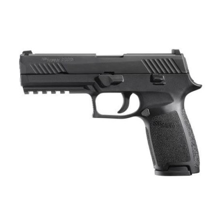 Sig Sauer P320 Fullsize 9mm Pistol, Black Contrast Sights u2013 320F-9-B