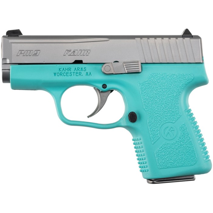 Kahr Arms PM9 Robin's Egg Blue 9mm 3