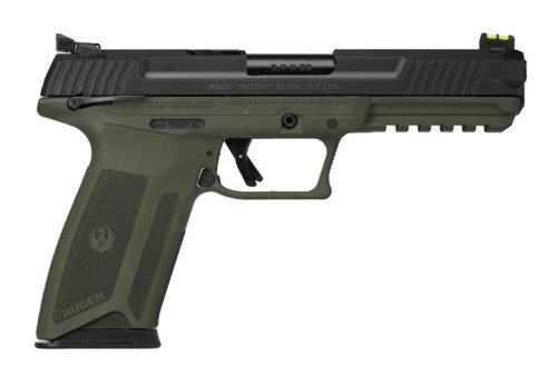 Ruger Ruger-57 Pistol OD Green / Black 5.7 X 28 4.94