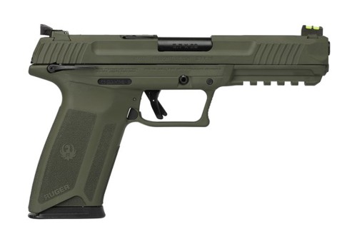 Ruger Ruger-57 Pistol OD Green 5.7 X 28 4.94