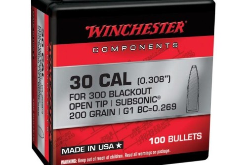 Centerfire Open Tip 200 gr 300 AAC Blackout Rifle Ammo - 100 Round Box