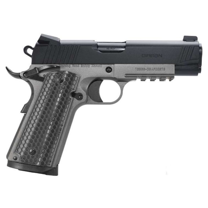 GIRSAN MC1911 UNTOUCHABLE .45ACP COMMANDER 9RD TWO-TONE