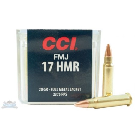 CCI .17 HMR 20gr FMJ Ammunition 50rds - 0055