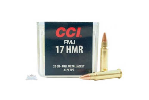 CCI .17 HMR 20gr FMJ Ammunition 50rds - 0055