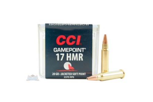 CCI .17 HMR 20gr JHP Gamepoint Ammunition 50rds - 0052