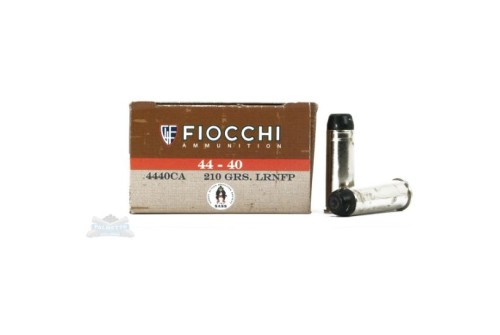 Fiocchi 44-40 210gr LRNFP Ammunition 50rds - 4440CA