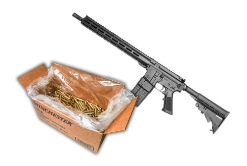 Anderson Compmag 5.56 M-LOK AR-15 Rifle + 1000 rounds of Winchester 5.56 Ammo Bundle