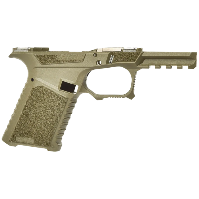 Sct Manufacturing 0225000100IB Compact  Compatible w/ Gen3 19/23/32 OD Green Polymer Frame Aggressive Texture Grip Includes Locking Block UPC: 850055982024