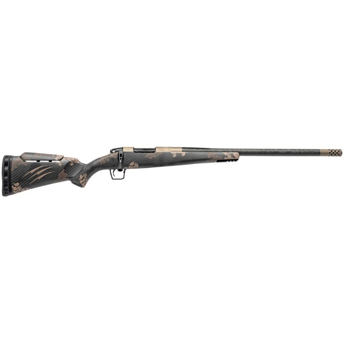 Fierce Firearms Carbon Mini Rogue .22 Creedmoor Bolt Action Rifle - Sonora Ambush Camo for Precision Shooting - ROGM22CM20BRS