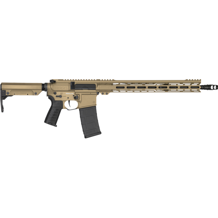 CMMG Resolute MK4 300 Blackout 14.5in 30rd Coyote Tan Semi-Automatic Carbine Rifle (30A240A-CT)