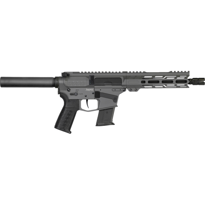 CMMG Banshee MK57 5.7x28mm 8" AR Pistol, Tungsten Gray - Durable and Accurate Pistol - 57AF60FTNG