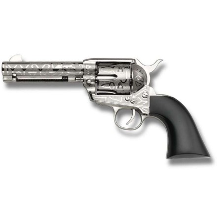 Pietta Great Western II The Hands of God 45 (Long) Colt 4.75in Blued Revolver - 6 Rounds