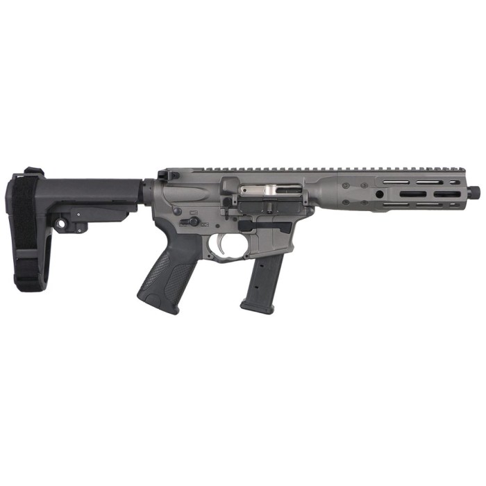 LWRC IC 9MM 8.5 TUNGSTEN GRY