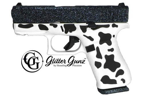 GLOCK 43X MOS 9MM GLITTER GUNZ TACTI COW