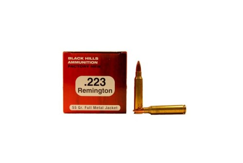 223 REMINGTON 55GR FULL METAL JACKET AMMO - 105-001-300WB 223 REMINGTON 55GR FMJ 50/BOX