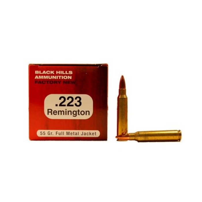 223 REMINGTON 55GR FULL METAL JACKET AMMO - 105-001-300WB 223 REMINGTON 55GR FMJ 50/BOX