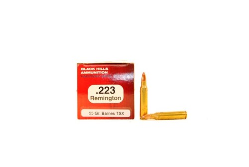 223 REMINGTON 55GR TSX AMMO - 223 Remington 55gr TSX 50/Box