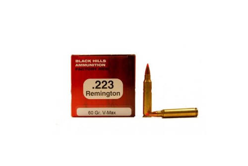 223 REMINGTON 60GR V-MAX AMMO - 223 Remington 60gr V-Max 50/Box