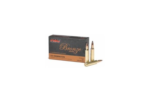 PMC Bronze 223 Remington 55gr SP Ammunition 20rds - 223SP