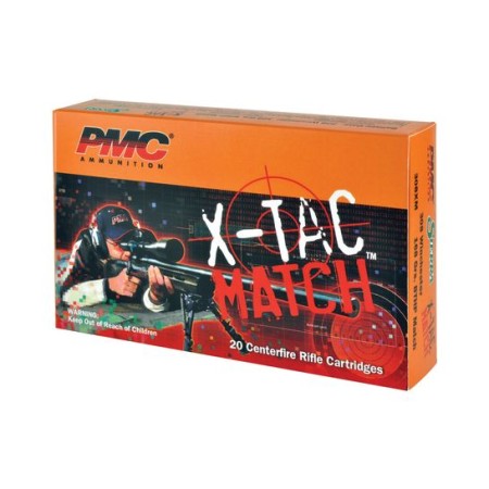 PMC X-Tac Match 223 77gr OTM Ammunition 20rds - 223XM