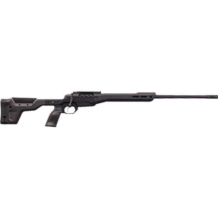 Weatherby 307 Alpine Mdt 28 Nosler Blk/black Fldg Chassis